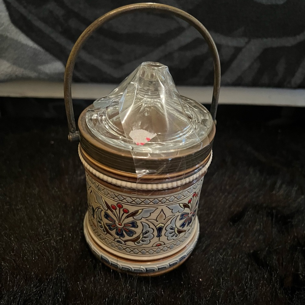 German Pottery Beer Stein